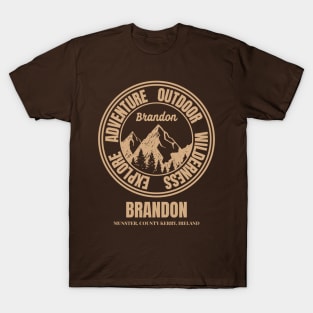 Brandon Hike, Ireland Mountain Hiking T-Shirt